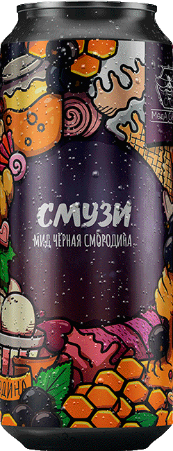 Напиток Смузи черная смородина — Меда Сибири